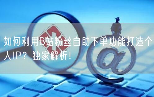 如何利用B站粉丝自助下单功能打造个人IP？独家解析！