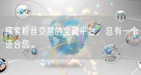 探索粉丝交易的宝藏平台，总有一个适合您。
