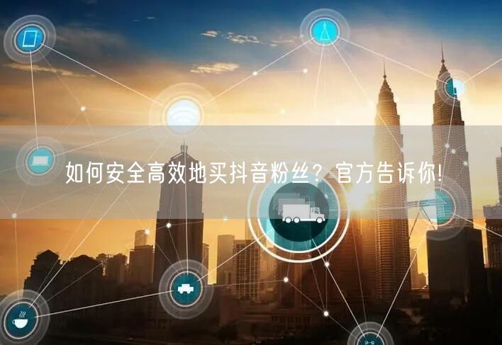 如何安全高效地买抖音粉丝？官方告诉你!