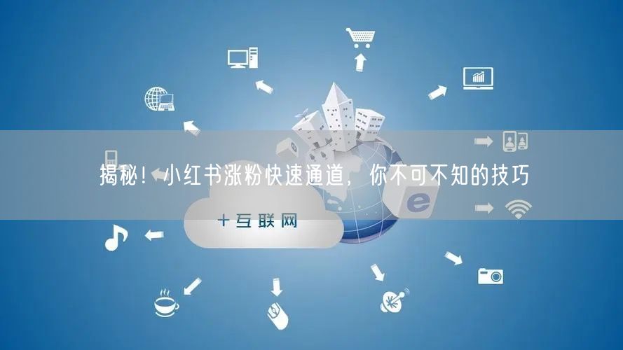 揭秘！小红书涨粉快速通道，你不可不知的技巧