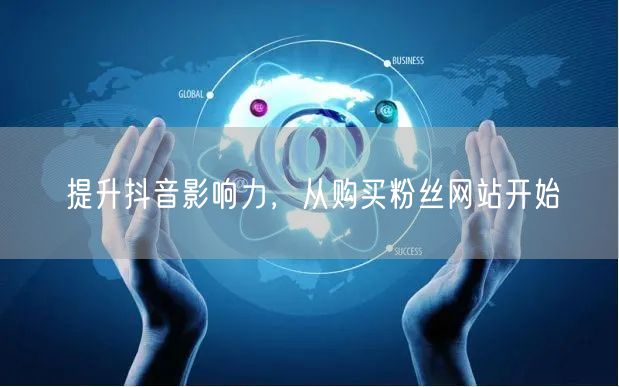 提升抖音影响力，从购买粉丝网站开始
