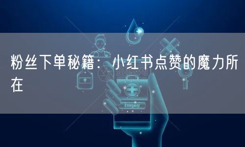 粉丝下单秘籍：小红书点赞的魔力所在