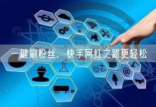 一键刷粉丝，快手网红之路更轻松
