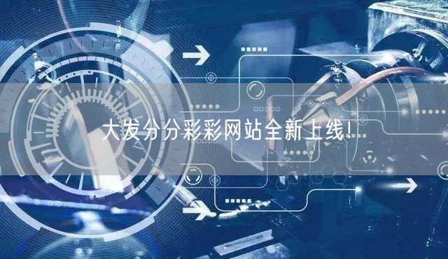 大发分分彩彩网站全新上线！